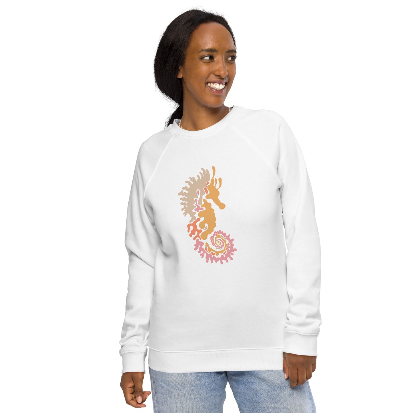 Coral - Organic Sweatshirt